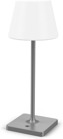 LED настільна лампа Infray з акумулятором, диммування, IP44, для дому та вулиці, 4000mAh, природальний білий (сірий)