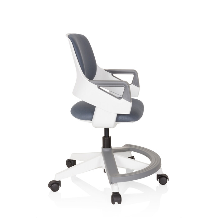 Дитяче крісло KID FLEX сітка тканина сірий hjh OFFICE