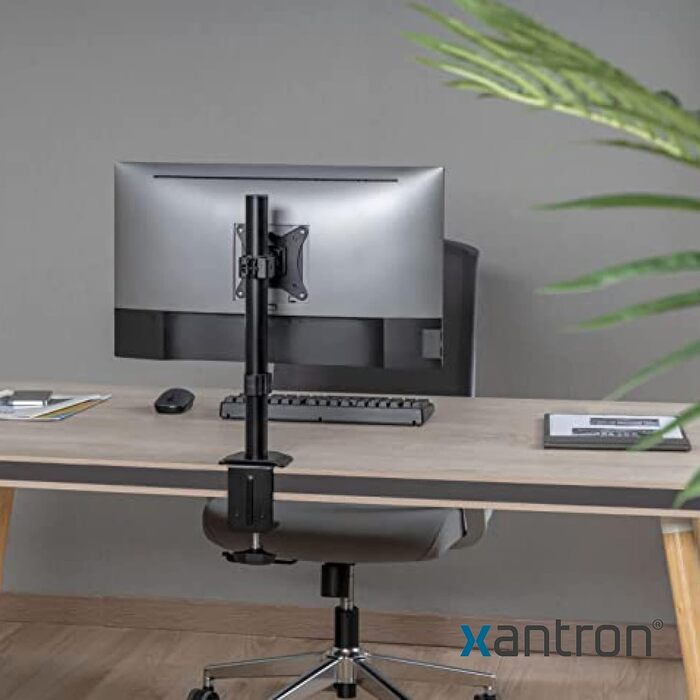 Кріплення для монітора Xantron® ECO-E62: 17-32 дюйми, VESA 75x75/100x100, для плоских та вигнутих моніторів, з монтажним комплектом