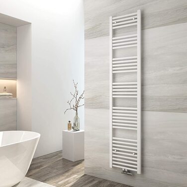 Рушникосушка EMKE Badheizkörper 1000x400 мм, біла, 356W