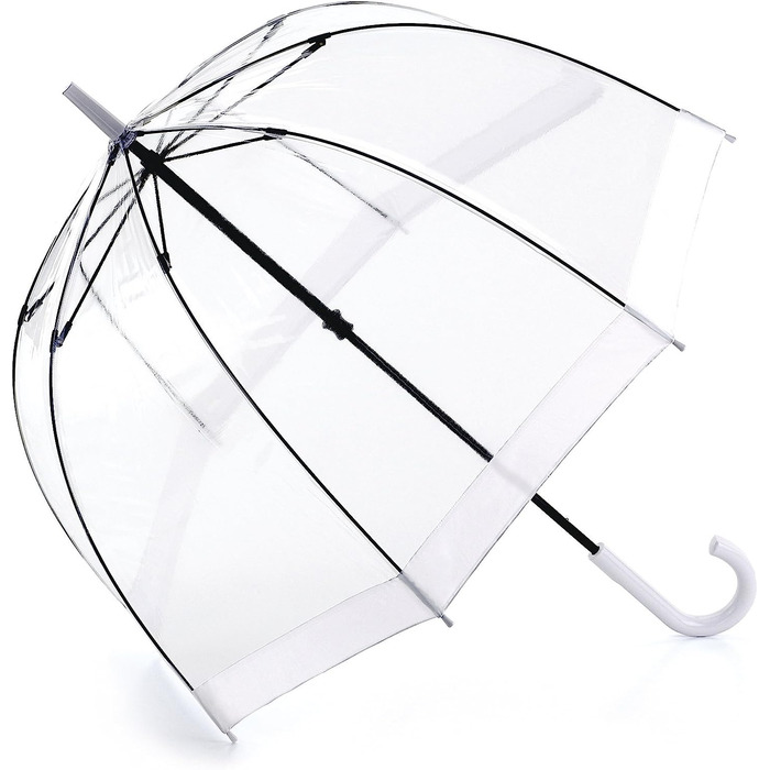 Фултонський парасольку-дзвіночок прозорий / прозорий білий