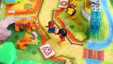 Дитячий килимок HuggyPlay Rug Zoo 90 х 150 см