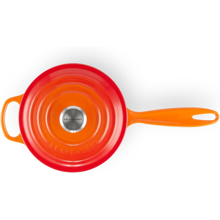 Каструля з нержавіючої сталі Le Creuset Signature, 18 см, 1.8 л, для всіх типів плит (включно з індукцією), 18 см, сірий, 21181180902430