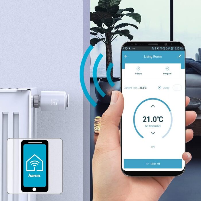 Hama Smartes Heizkörperthermostat з Wi-Fi - розширювана система керування опаленням (одиночний пристрій, знятий з виробництва)