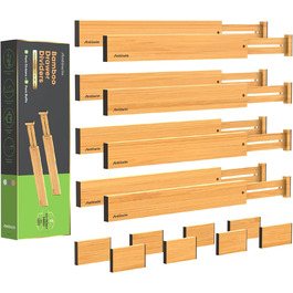 Роздільник для ящиків ANTOWIN YW888 16 шт 43-56 см бамбуковий
