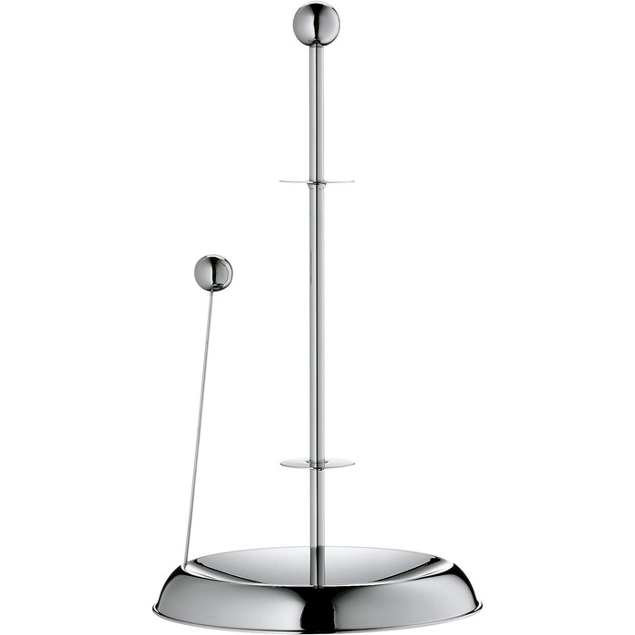 Тримач для паперових рушників WMF Gourmet, вертикальний, нержавіюча сталь Cromargan, 31 см, універсальний органайзер для кухні