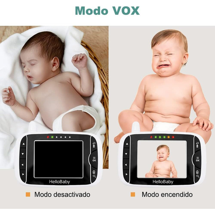 Радіоняня HelloBaby з камерою, 3.2