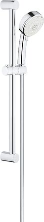 Хром / 27572002 (набір душових стрижнів 600 мм, 4 типи струменя, з функцією економії води), 100 - /
