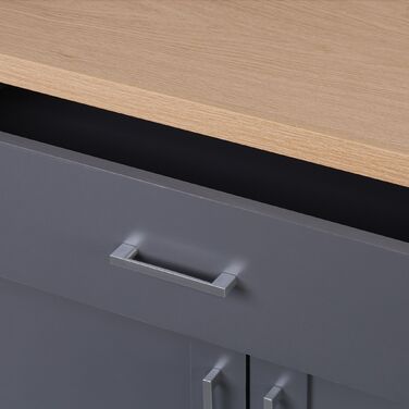 Візок кухонний Relaxdays з робочою поверхнею