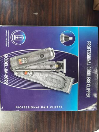 Машинка для стрижки волосся Bestauty 4 В 1 для чоловіків Beard, Nose, Precision Trimmer, Barber Cape, Silver