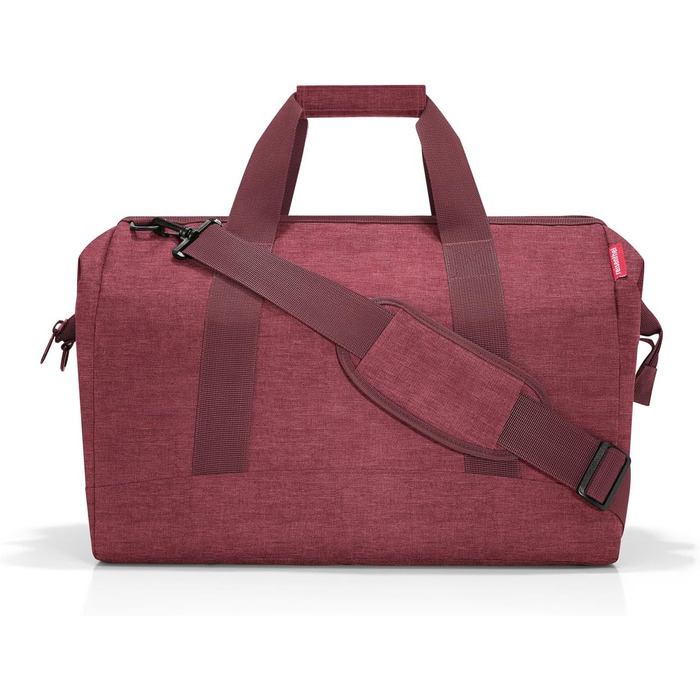Сумка-органайзер Reisenthel Allrounder L Twist Maroon – універсальна для подорожей, роботи та відпочинку