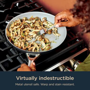 Набір посуду Ninja Ceramic Pro CW39011MM: 11 предметів, антипригарне покриття, кераміка, сумісний з індукцією