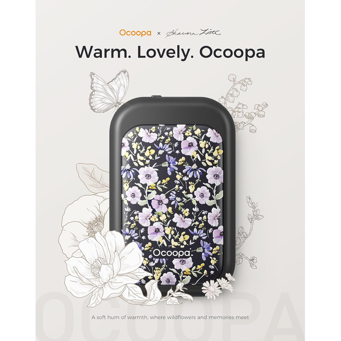 Електричні грілки для рук OCOOPA UT4 Young (Nocturne-Garten) - 2 шт., 5000mAh, водонепроникні, швидкий нагрів
