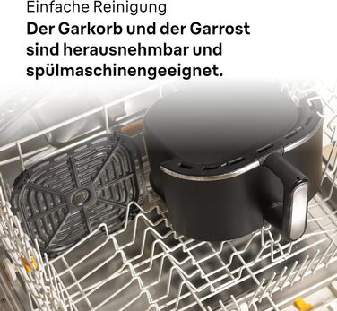 Фритюрниця повітряна Braun MultiFry 3 HF 3030, 4.3 л, 1500 Вт, цифрове керування, 8 програм, чорна