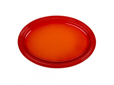 Овальне блюдо для подачі 46 см, помаранчеве Flame Le Creuset