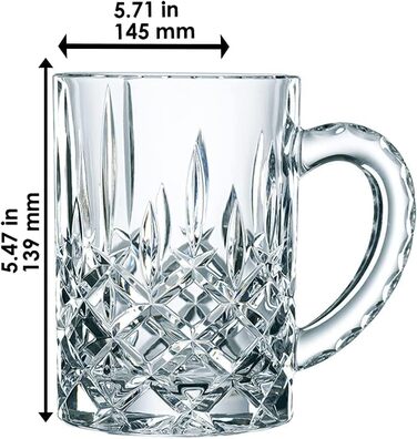 Пивний кухоль Nachtmann Noblesse 600 мл кришталеве скло, прозорий - 1 шт.