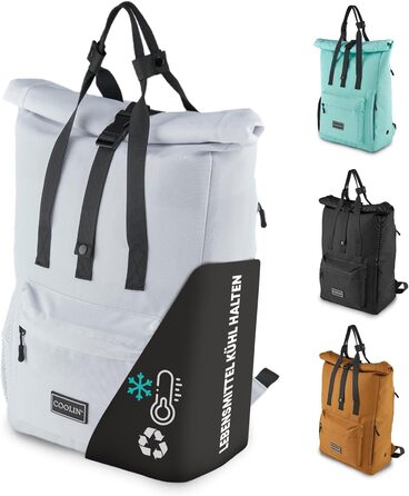 Терморюкзак Coolin' Kühlrucksack 30L: 30 літрів, білий, з відділенням для охолодження. Ідеальний для пікніків, пляжу та походів.