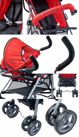 Дитячий прогулянковий візок-парасолька Caretero Alfa