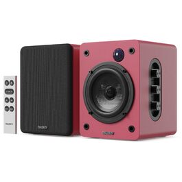 Активні HiFi колонки Majority D50X 60W 2.0 для ПК та ТБ, Bluetooth 5.3, HDMI ARC, AUX, студійні монітори з вуглецевим диффузором (каштановий колір)