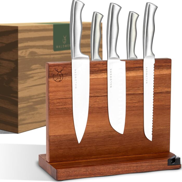 Магнітний тримач для ножів Waldwerk з акціїї, 31 см - без ножів