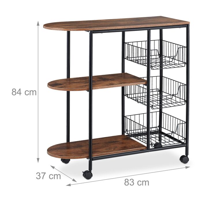 Візок сервісний Relaxdays Industrial