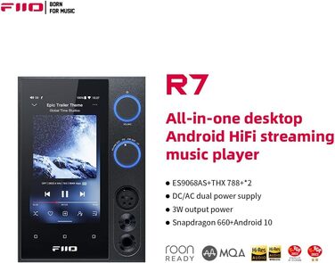 FiiO R7 настільний стрімінговий програвач і DAC/підсилювач з Bluetooth