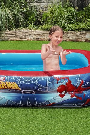 Дитячий надувний басейн Bestway Spider-Man 200x146x48 см