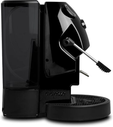 Кавомашина Didiesse Baby Frog Pad – компактна модель з ESE-падами, 450 Вт, 1,5 л бак, Standby-функція (чорний)