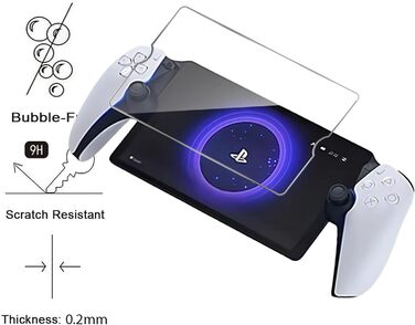 Захисне скло для PS Portal GIOPUEY 2 шт броньоване прозоре