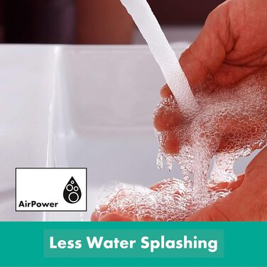 Змішувач для ванни Hansgrohe Rebris S накладний, для 2 споживачів, хром, довжина виливу 17,3 см