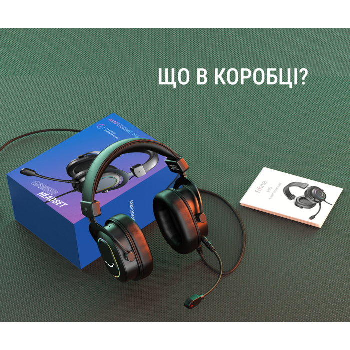 Гарнітура Fifine RGB H6P