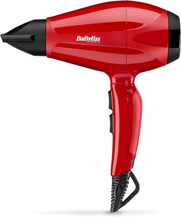 Фен BaByliss 6713DE, керамічне покриття, (Pro Intense 2400 Вт, червоний)