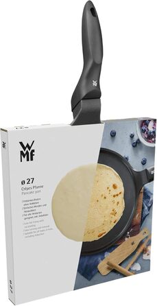 Сковорода WMF Devil Crepe 27 см з антипригарним покриттям, для млинців та оладок, з лопаткою