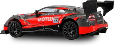 RC Дрифт-кар Drift Racing 1:24 4WD, червоно-чорний, 20 км/год, з підсвіткою, RTR, з пультом, акумулятором та зарядним пристроєм