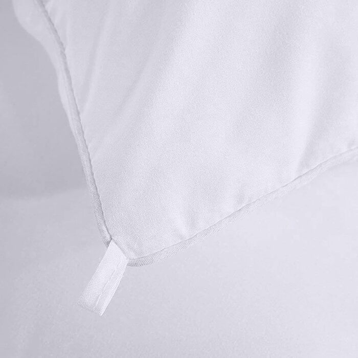 Плед Utopia Bedding 220x240 см: легкий плед з мікрофібри для 2 осіб (білий)