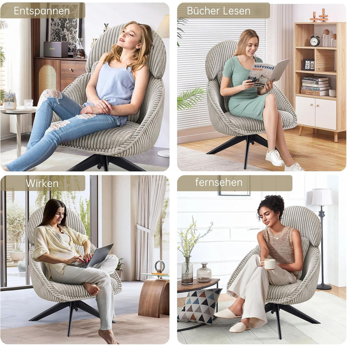 Ергономічне крісло для офісу, шкіра PU, крісло для начальника, 200 кг, з підніжкою та підтримкою попереку, для дому/офісу, регульоване, висока спинка, чорний, 1 шт. (Світло-сірий1, 1 шт.)