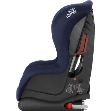 Дитяче автокрісло BRITAX ROMER 9-18 кг DUO plus, гнучке встановлення та посилений захист для дітей (група 1), від 9 місяців до 4 років, Moonlight Blue