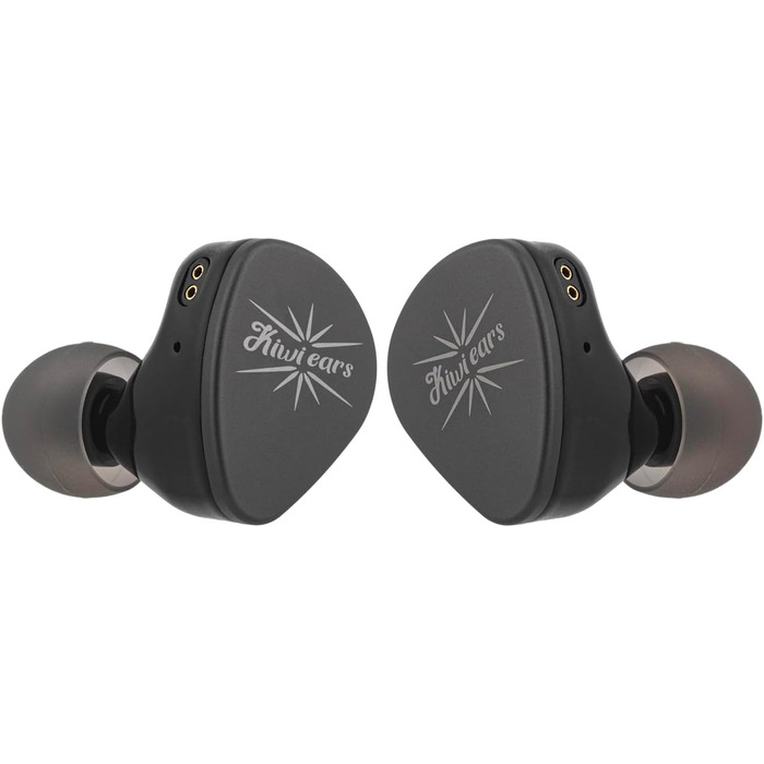 Гібридні внутрішньоканальні монітори LINSOUL Kiwi Ears 2DD2BA, HiFi навушники, знімний кабель (мелодійний, чорний)