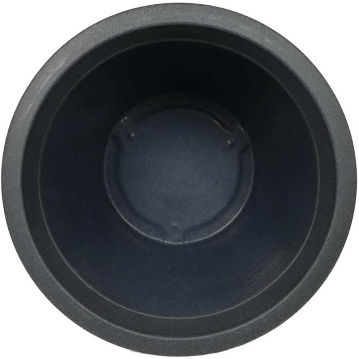 Квітчарня Milano: круглий горщик для квітів, Ø58 см, антрацит - вологостійкий, UV-стійкий