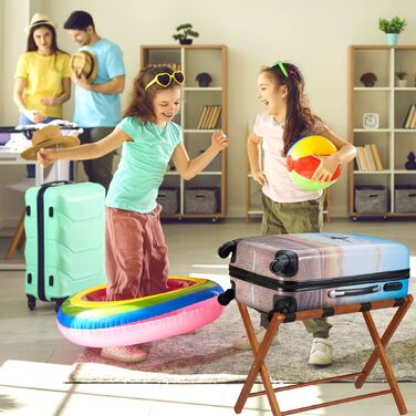 Набір з двох розкладних підставок для валіз Relaxdays