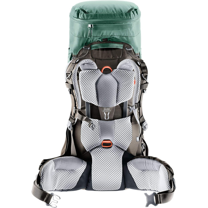 Жіночий трекінговий рюкзак deuter Aircontact Pro 5515 SL Seagreen-coffee