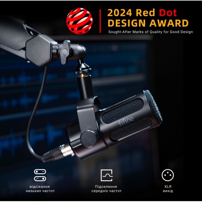 XLR Мікрофон Fifine Tank1