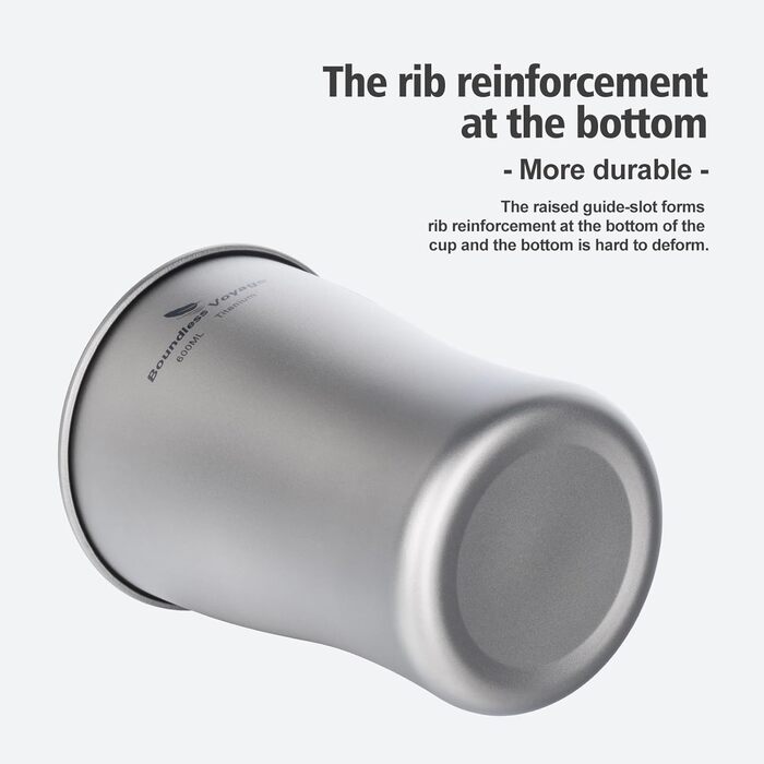 Металевий термопоїльник iBasingo 600мл: кемпінг, пікнік, подорожі - легкий, стійкий, для напоїв