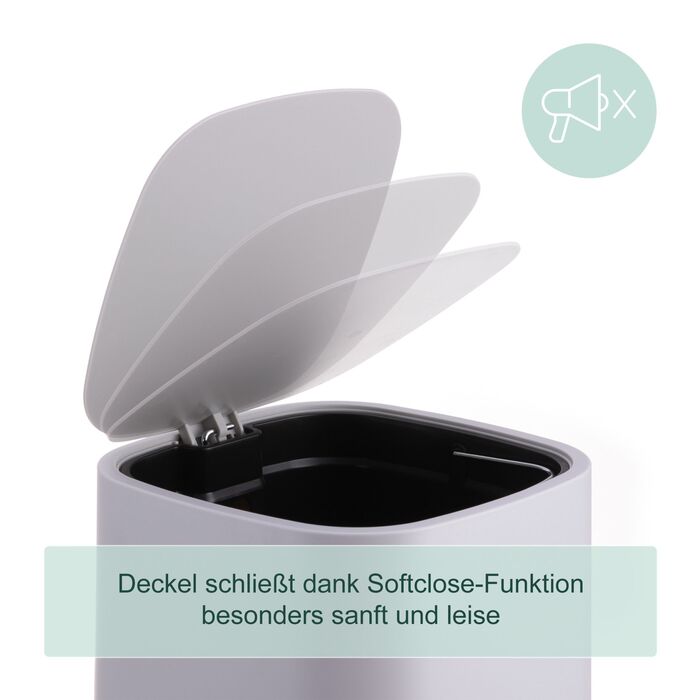 Відро для сміття Relaxdays, 9 літрів