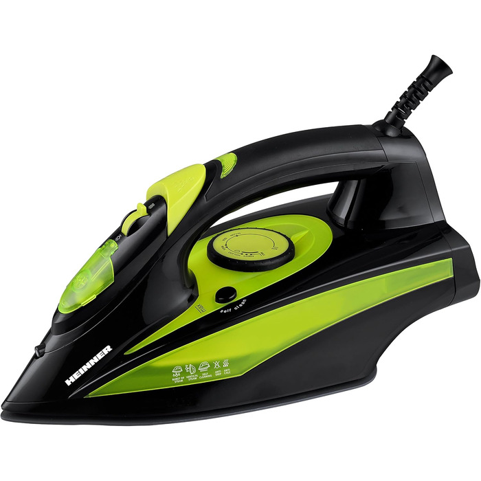 Праска Heinner Performer Plus з керамічною підошвою, регулюванням пари, функцією Auto-Off та Anti-Drip - 2400 Вт