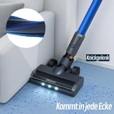 Акумуляторний пилосос 3-в-1 VARIO150: ручний, вертикальний, для килимів та підлоги, від тваринного волосся, до 45 хв роботи