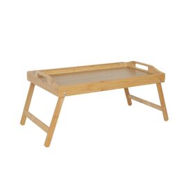 Підставка для ноутбука/сніданку Relaxdays, що складається, з бамбука