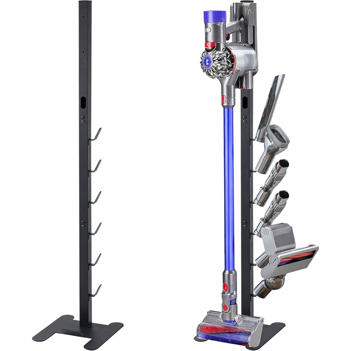 Підставка для пилососа OUTBROS для Dyson V15-V6, стійка металева скоба, аксесуари, чорний