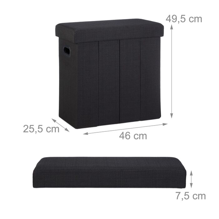 Relaxdays Складний табурет