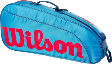 Тенісна сумка Wilson Junior (3, синя/помаранчева)